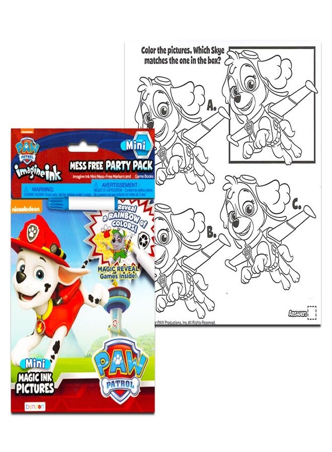 Imagine Ink Coloring Book Set for Toddlers Kids - 3 Magic Ink Books Featuring Paw Patrol, Thomas the Train, Lion Guard with Invisible Ink Pens and Stickers (Mess Free Coloring) - Image 3